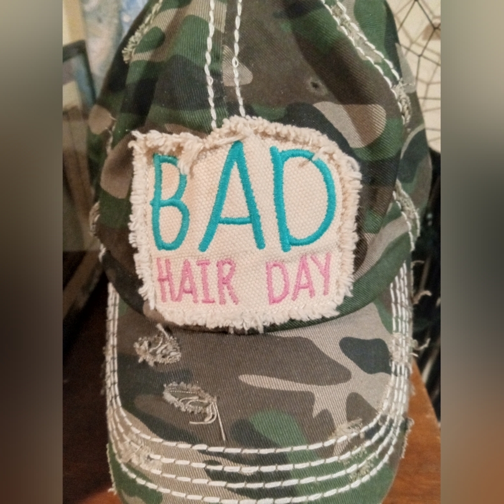 KBETHOS Camouflage Bad Hair Day Hat